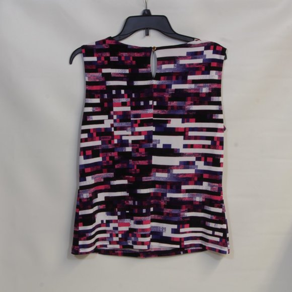 Calvin Klein Women's Sleeveless Multicolor Tank Blouse NWT - Picture 5 of 5